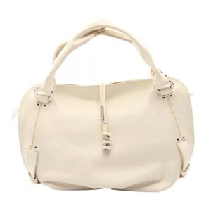 Celine Bittersweet Handbag Leather Ivory White